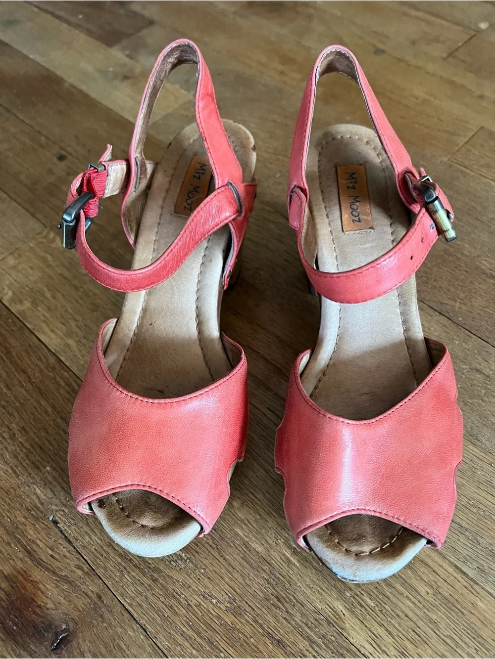Miz Mooz leather upper